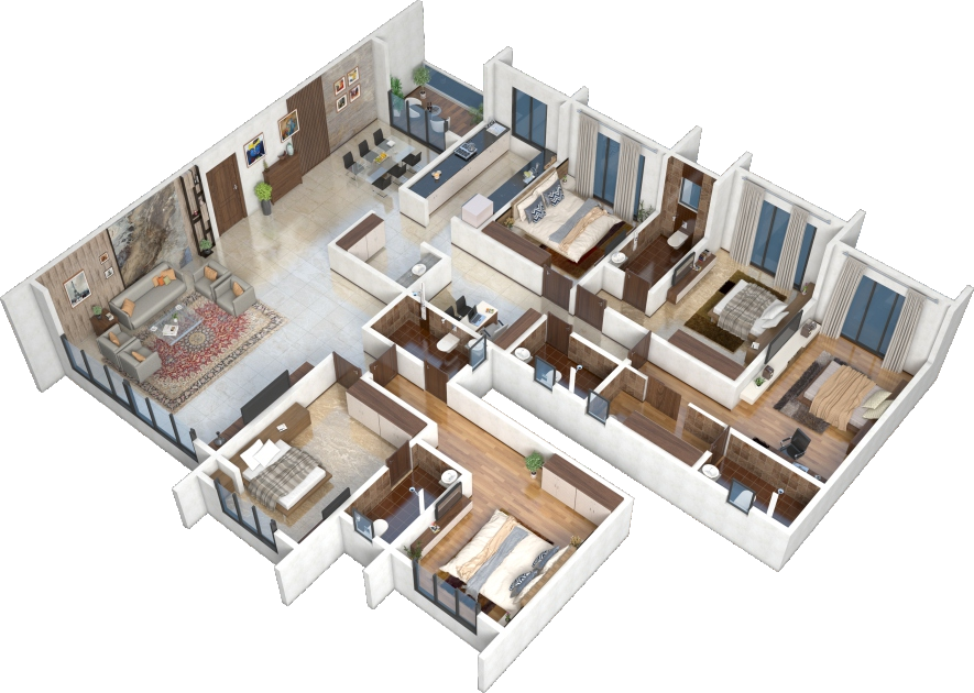 4BHK